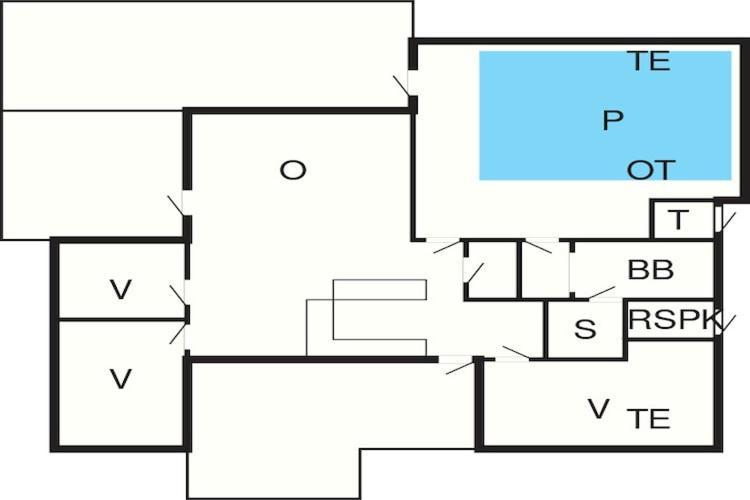 8 Person Holiday Home In Bindslev Kültér fotó